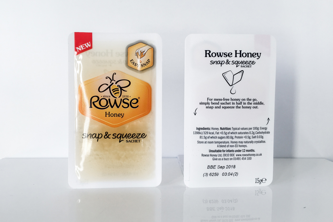 Rowse Honey Snap & Squeeze Easysnap one hand opening