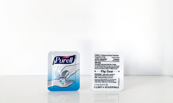 Purell Easysnap one hand opening unit dose packaging
