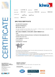 Brc Food Certificate