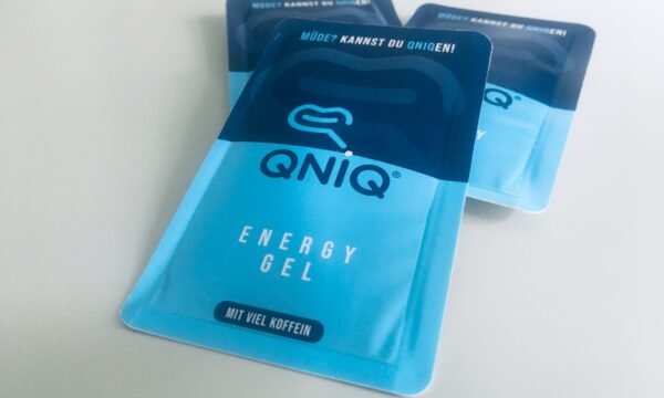 QNIQ Easysnap packaging energy gel