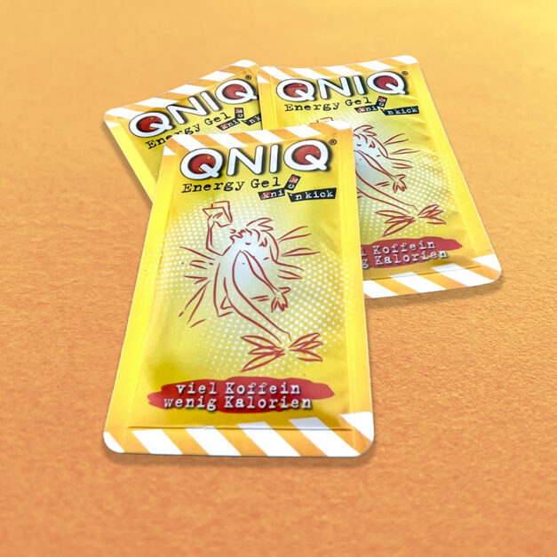 Qniq Energy Gel Single Dose Easysnap Technology