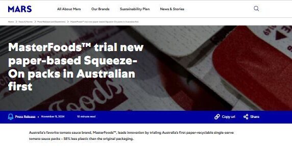 Mars Masterfoods Easysnap Technology