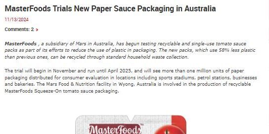 Unipack.ru Masterfoods Easysnap Technology