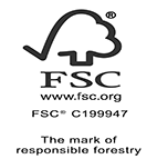 FSC logo Easysnap Technology Single Dose Packaging