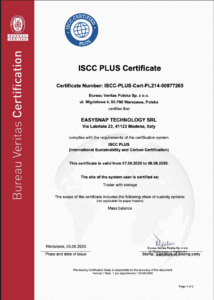 ISCC Plus Certficate Easysnap Technology