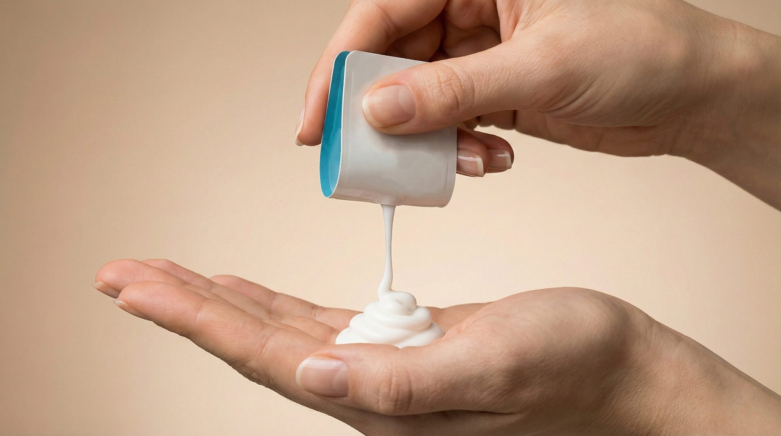 Cosmetic and beauty single dose packaging