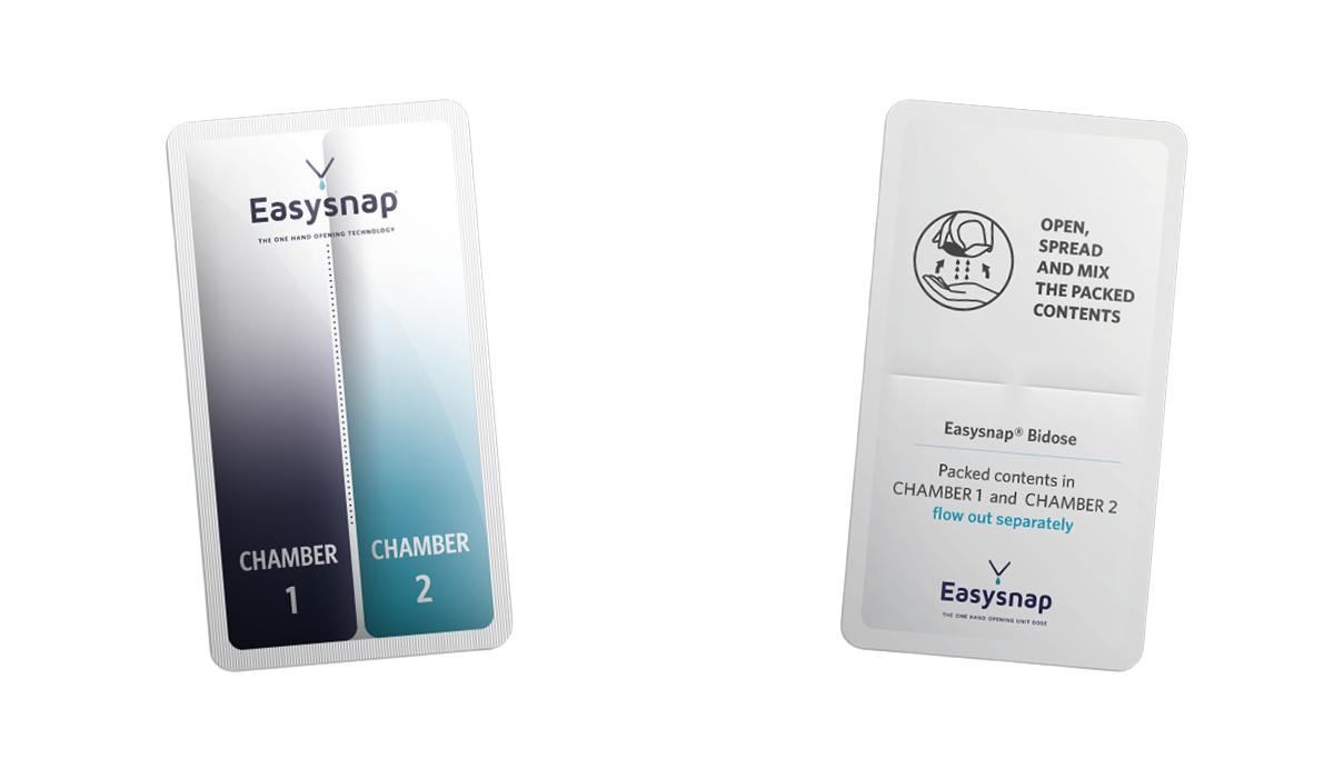 Easysnap bidose dual chamber