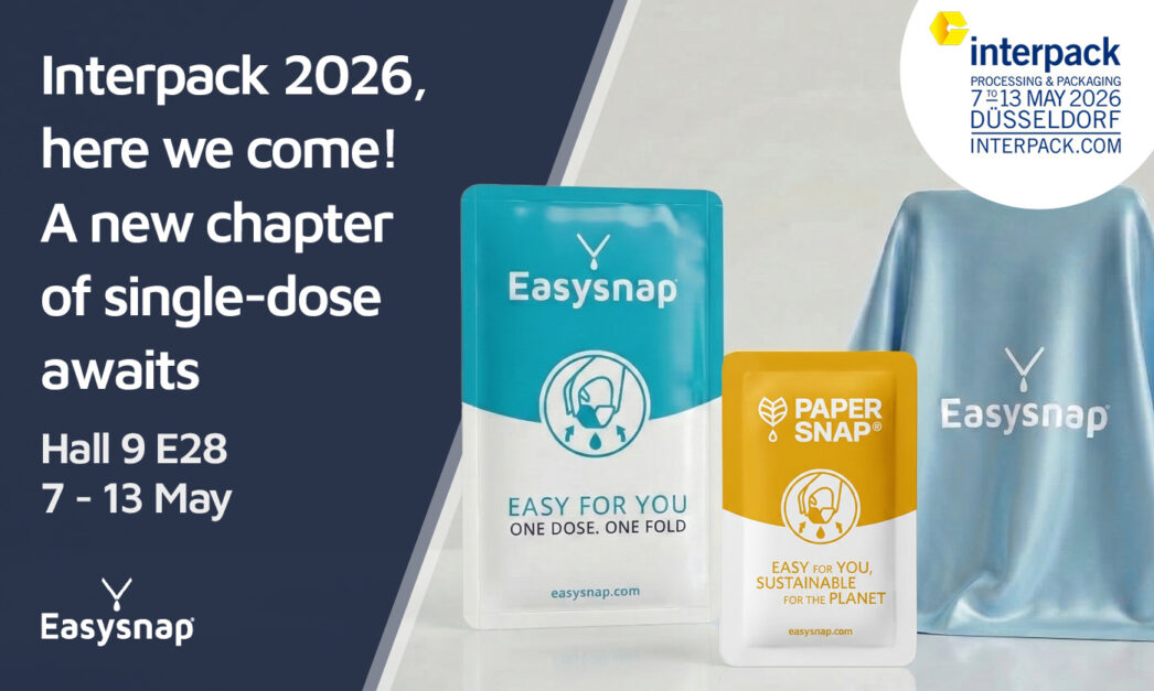 Cover Interpack 2026 Easysnap Single Dose Packaging Easy to use