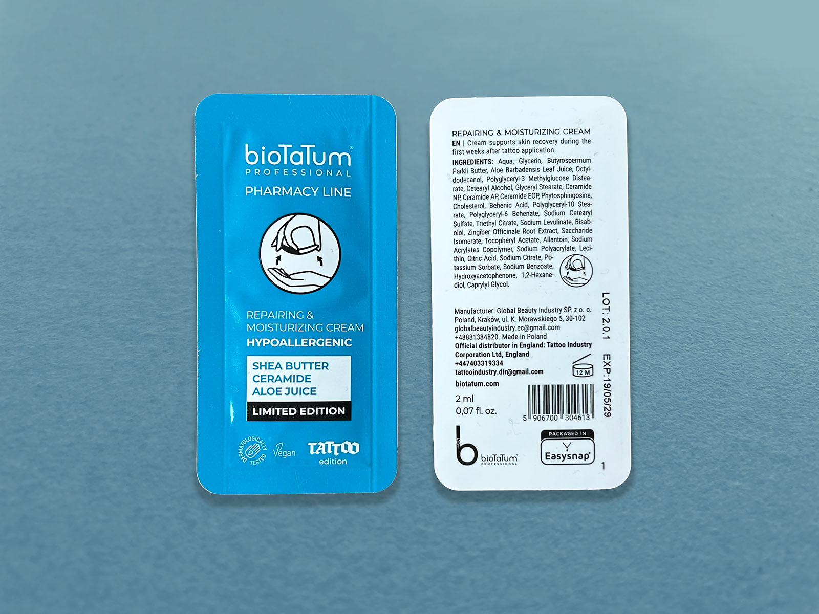 Biotatum Easysnap Single Dose Repairing Cream