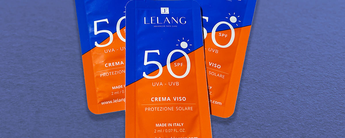 Le Lang Sunscreen Easysnap Single Dose Packaging